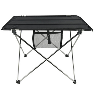 Hot Sale Custom Pattern Foldable Camping Picnic Table with Seats and Umbrella Hole, Fold Up Travel Picnic Table