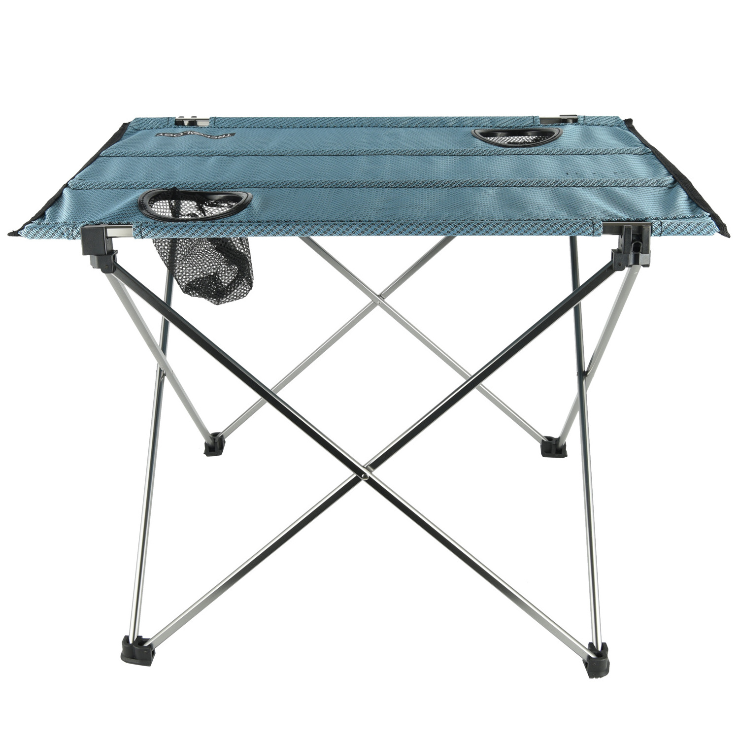 Hot Sale Custom Pattern Foldable Camping Picnic Table with Seats and Umbrella Hole, Fold Up Travel Picnic Table