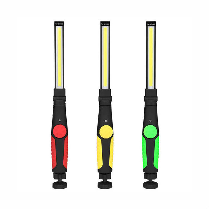 Rechargeable Work Light LED Work Lamp with Magnetic Base COB LED Slim Work Light Lamp Flashlight