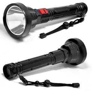 Professional High Power Aluminum LED Portable Torch IP65 Waterproof Rechargeable 18650 Flashlight