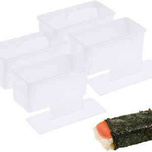 4 Pieces Sushi Maker Press Molds Non Toxic Sushi Making Kit Hawaiian Spam Musubi Maker