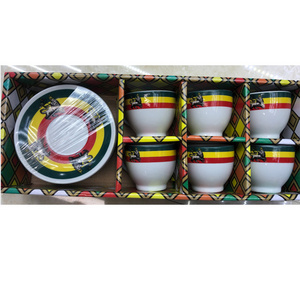 2021 SY Ethiopian Eritrean Tilet Saba Traditional Art Classic Design Ethiopian Coffee Sets