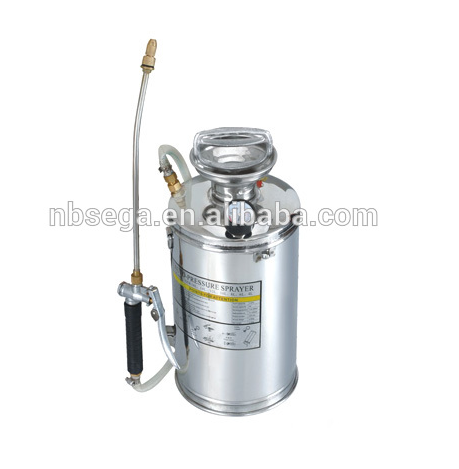 4L 6L 8L 10L Metal garden sprayer, Durable water sprayer with handle, Stainless steel farm sprayer