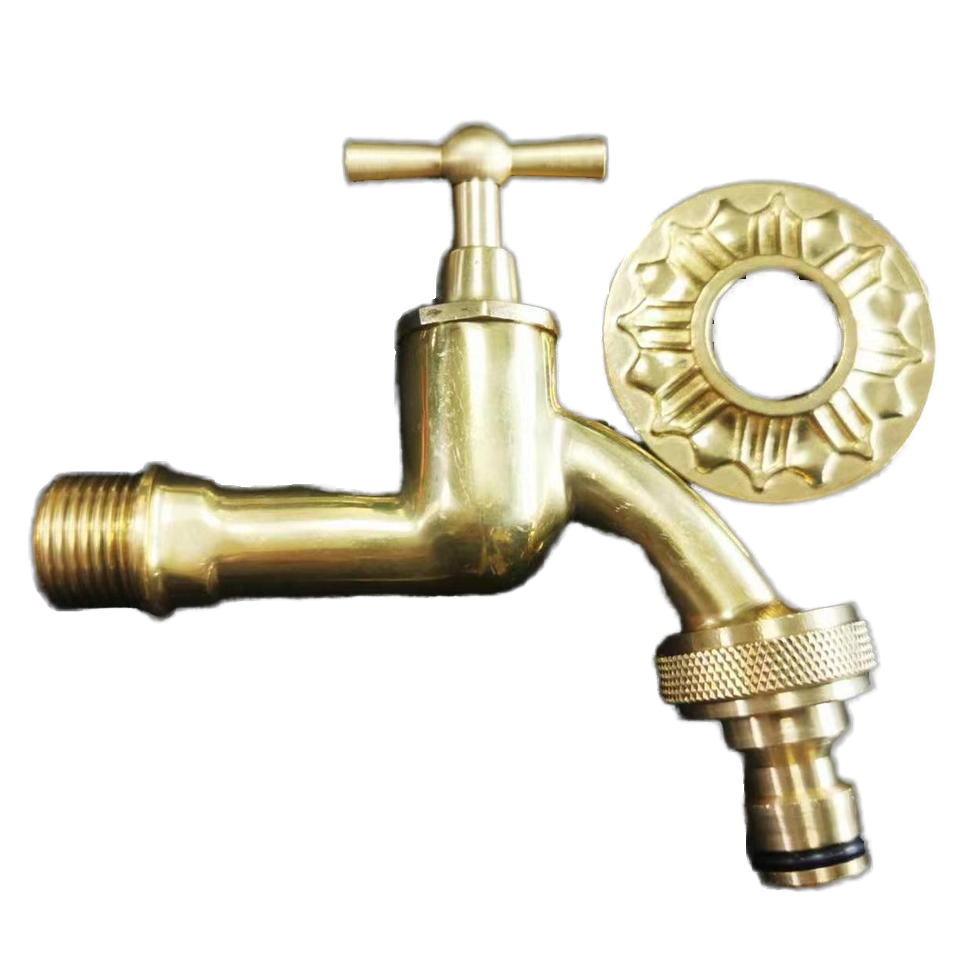 Manual Garden Decorative Brass Tap Chicken Bibcock Faucet  OEM Customizable Brass Animal Tap Water Control