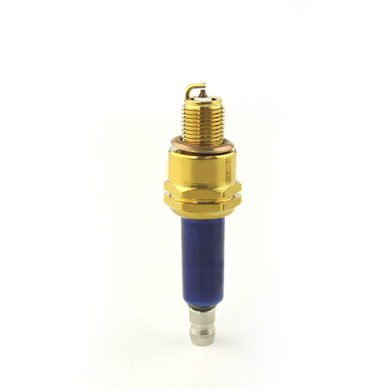 Motorcycle Ignition Switch Colored Spark Plugs a7tc