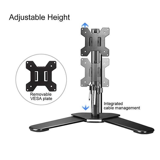 2018 in the taobao hot sale Pole Desk Stand 100x100 VESA Monitor Arm Mount