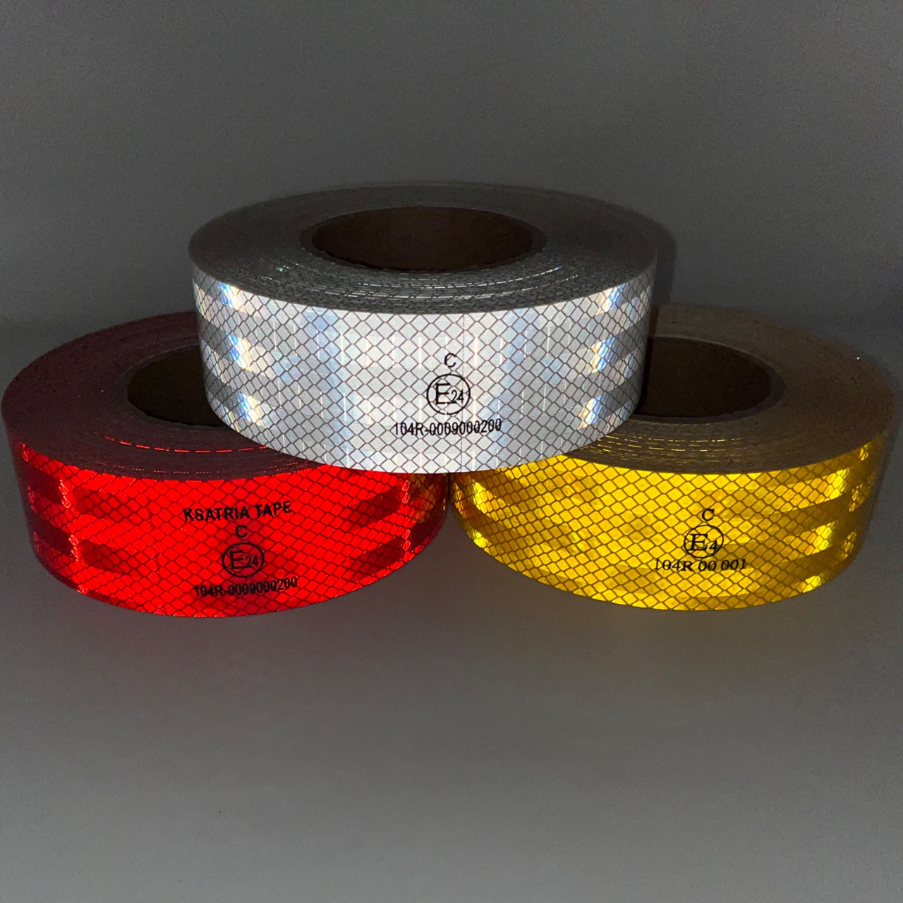 wholesale reflective tape 3m Pvc Vinyl light reflect sheet sticker for Road Warning