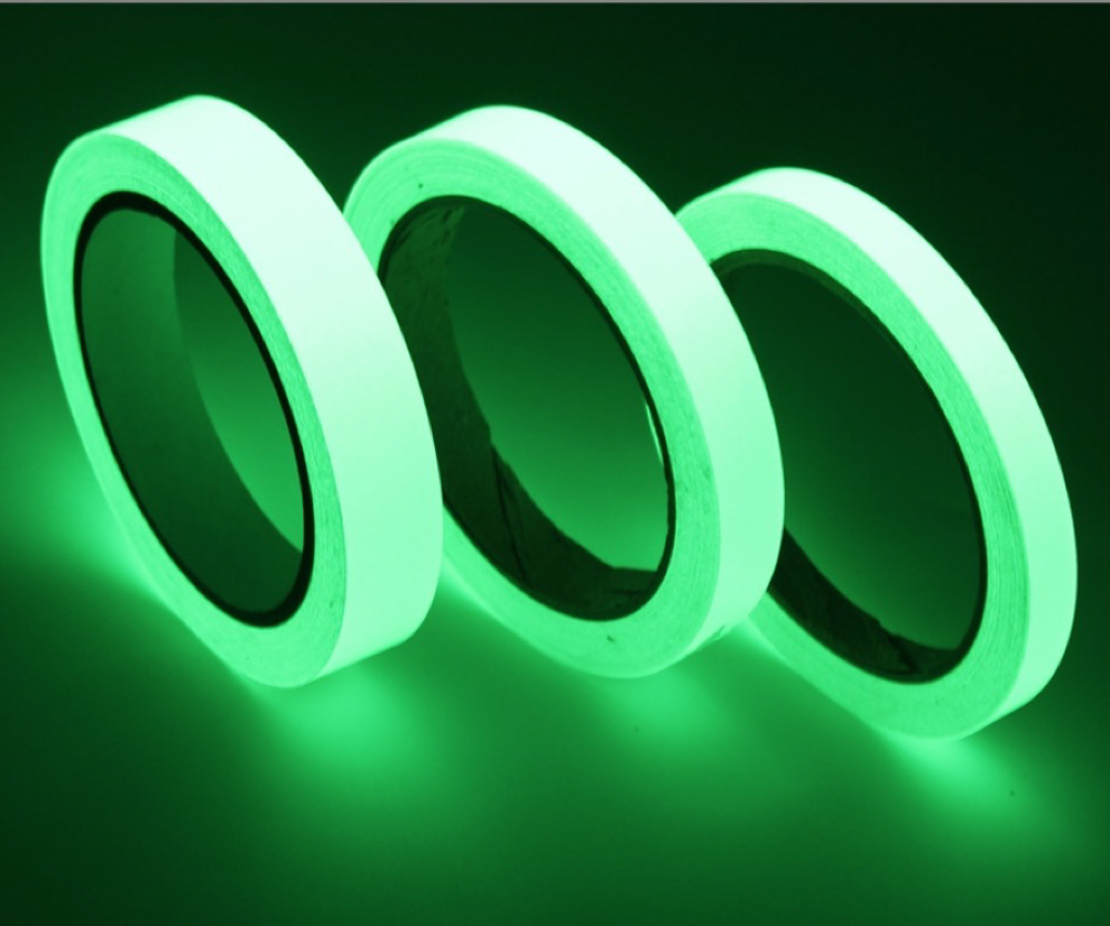 Wholesale Self Adhesive Luminous Sticker Tape Photoluminescent Film Glow in the Dark Tape