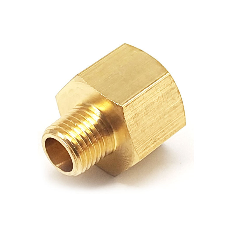 Hex Brass Reducer Adapter, 3/8