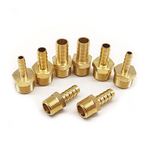 1/4" Male NPT x 1/4" Brass Hose Barb