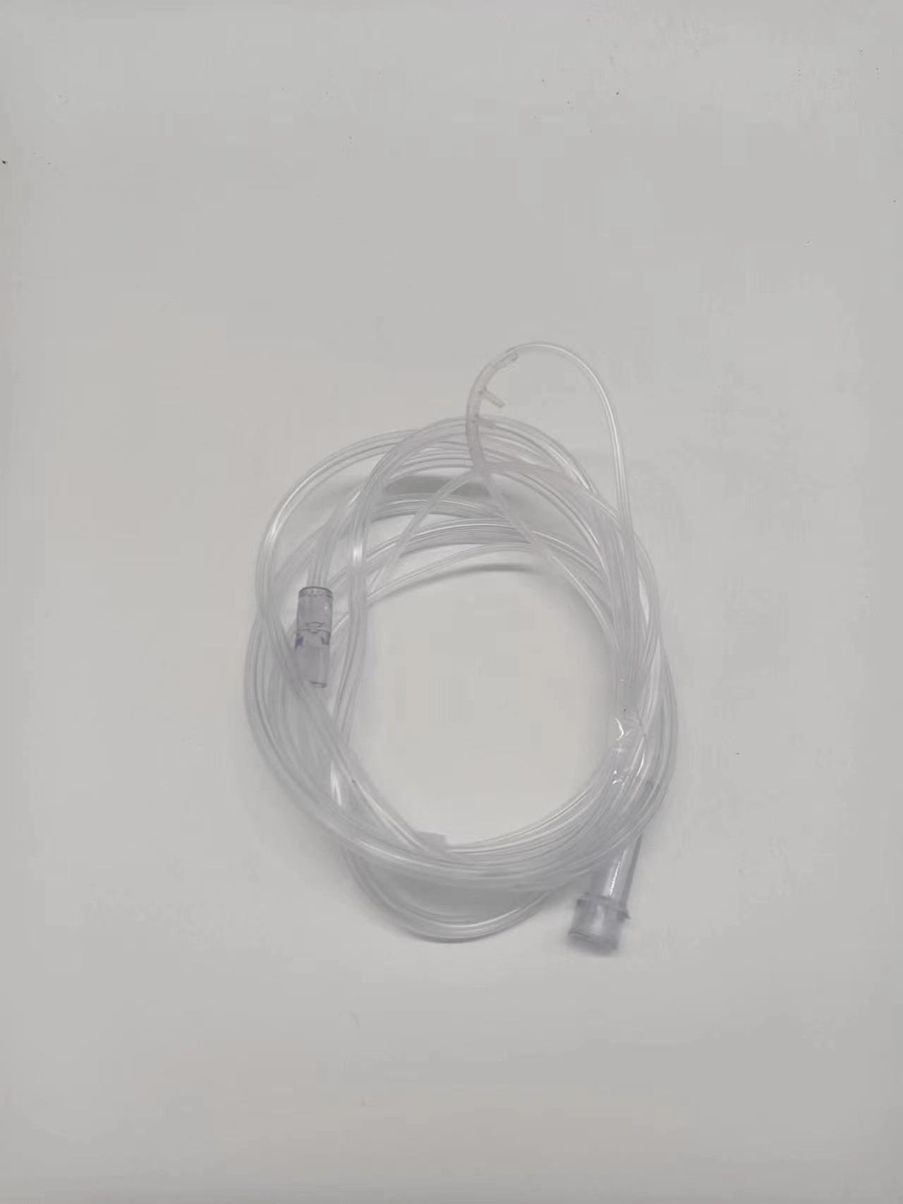 Low Price Medical Neonate Dipping Prong Nasal Cannula Oxygen Tube With Connector for ICU