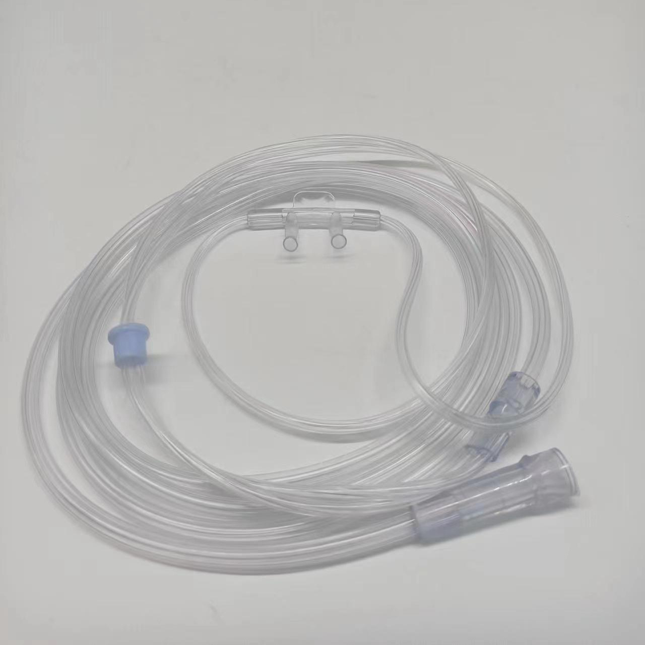 Low Price Medical Neonate Dipping Prong Nasal Cannula Oxygen Tube With Connector for ICU