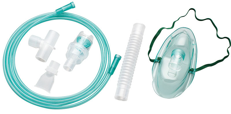 Wholesale high quality nebulizer mask , nebulizer mask with tubing (S M L Neonate)