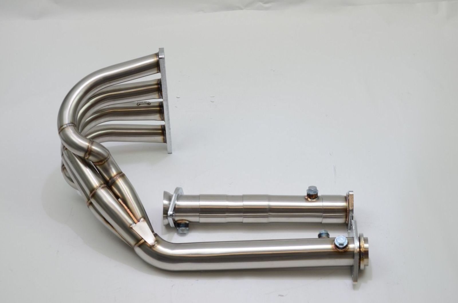 SS304 auto exhaust header kit 4-1 race header & TP best ground clearance GSR b16 b18 si B18C