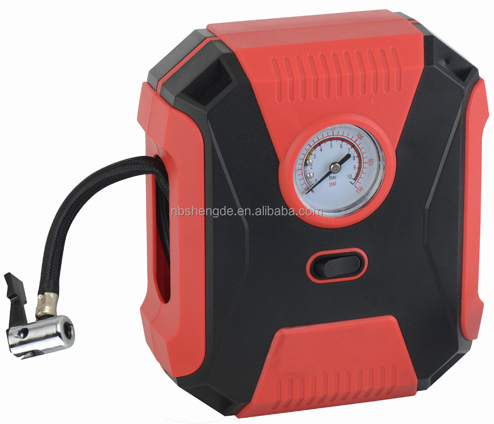 New model 12V multi-function car tire inflator and air compressors