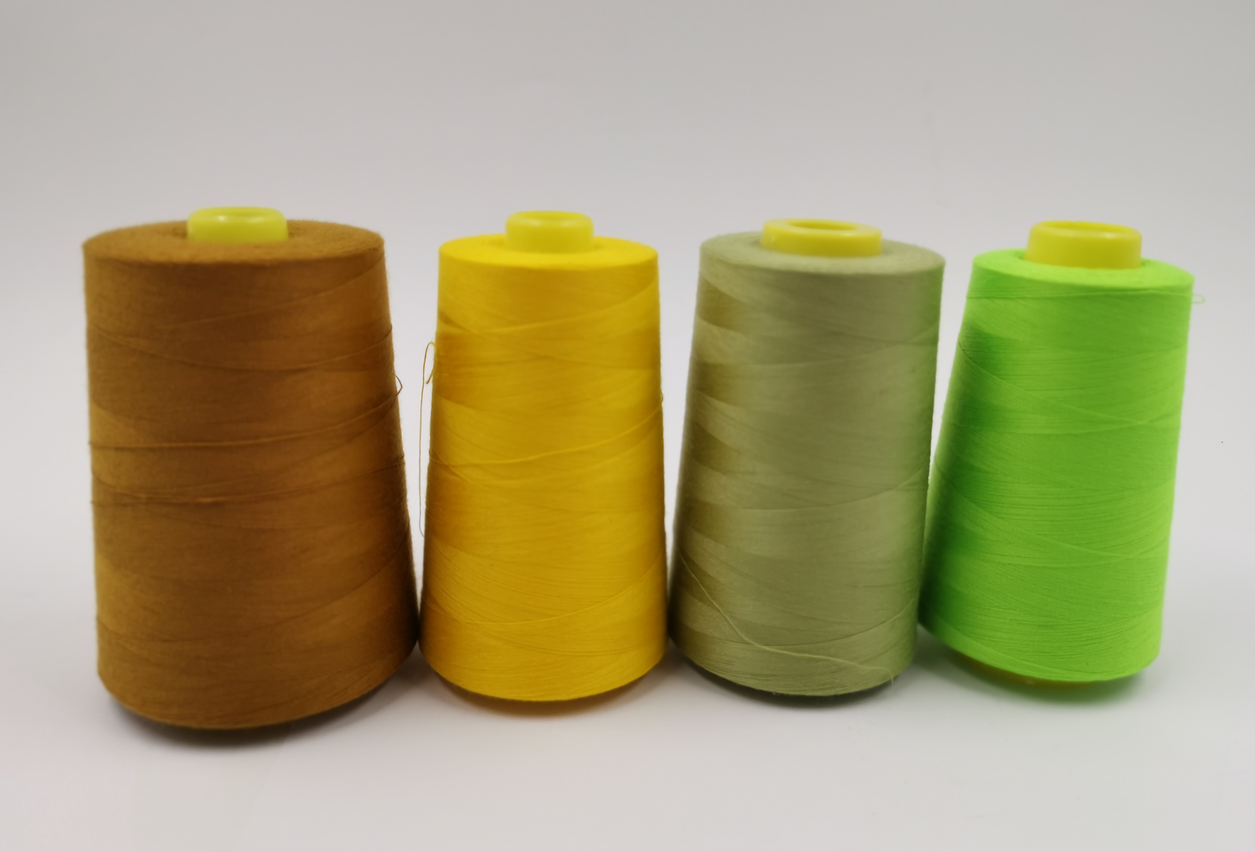 Wholesale Price 40s/2 Hilo de Coser 100% Spun Polyester Sewing Thread 2000 Meters Cones