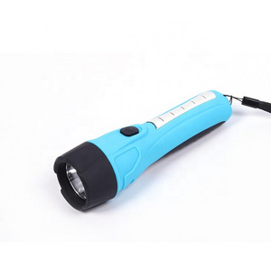 Plastic cheapest outdoor pocket led torch flashlight