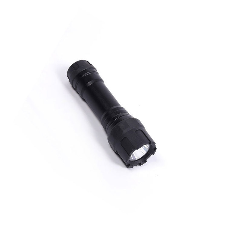 Custom AAA Battery 250 lumens 60 meters Self Defensive hand Press LED Aluminum Flashlight Tactical Hand flash Torch flashlight