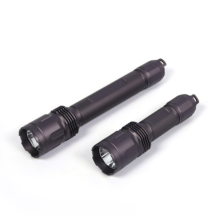 Custom XPG2 Aluminium Alloy 200 lumen 60 meters AA battery waterproof led torch flashlight