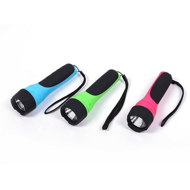 Plastic cheapest outdoor pocket led torch flashlight