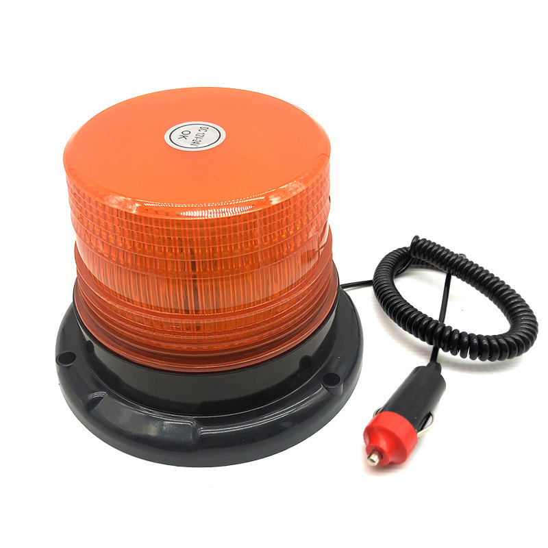 car Strobe LED solar burst flash warning light waterproof Magnetic Mounted Vehicle safety barricade traffic signal light