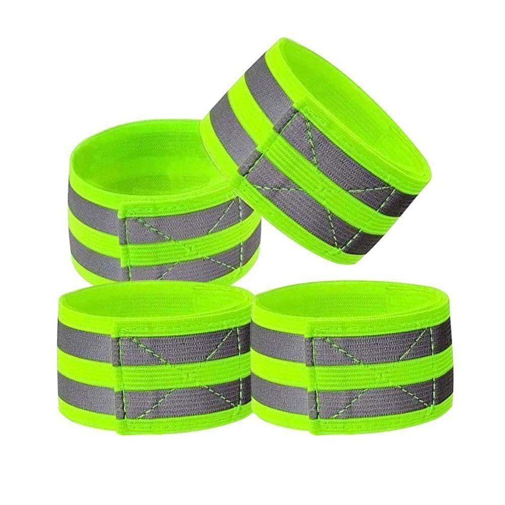 Reflective Bands For Wrist Arm Ankle Leg High Visibility Reflect Straps For Night Walking Cycling Running Safety Reflector Tape