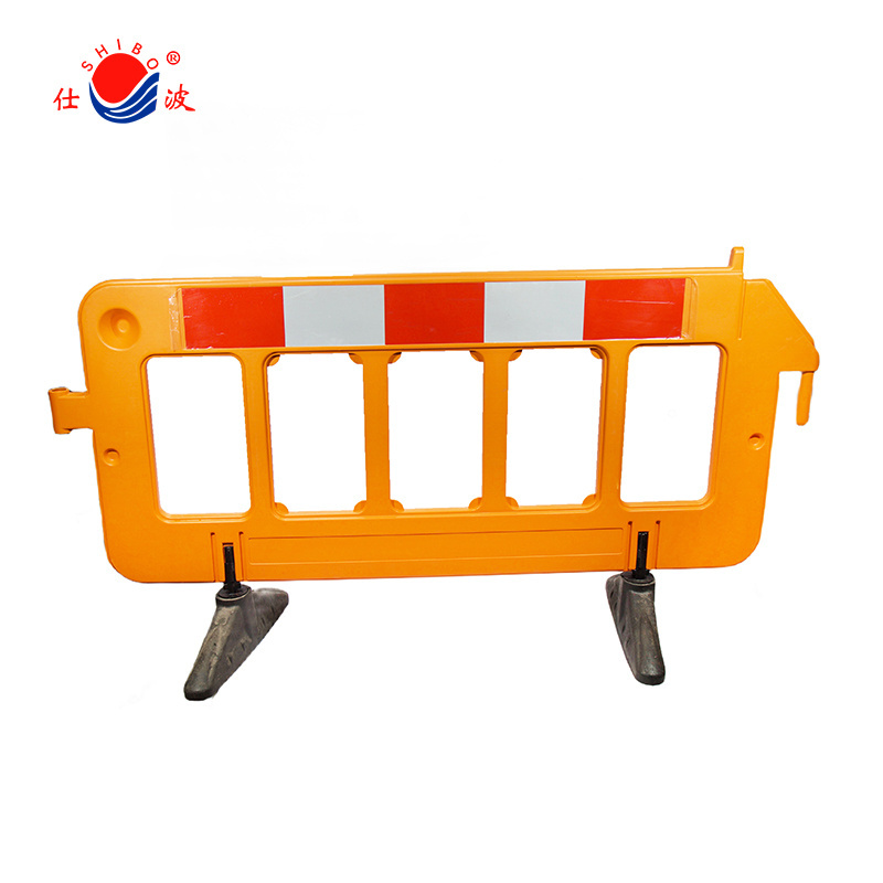 Security pedestrian barricades fence festivals crowd management Pedestrian Plastic Road Delivered Traffic Safety Barrier