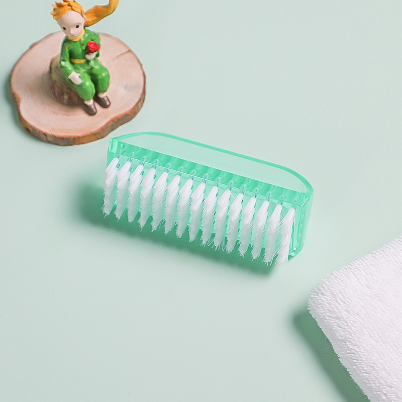 plastic cleaning brush on nail glue cleaning brush nail brush