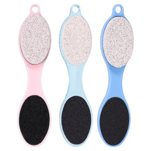 Callus Remover 4 in 1 Feet Pedicure Scrubber Exfoliator Tools with Foot Care plastic foot file Pumice Stone foot cleaner