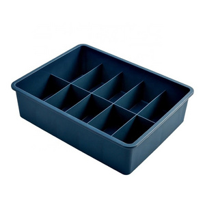 plastic Drawer Underwear Storage Box Closet Organizers Under Bed Organizer with lid