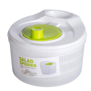 3L large capacity Plastic mixed food vegetable salad spinner tool