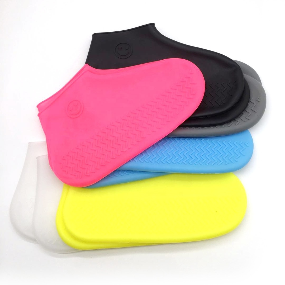 Reusable waterproof Silicone Shoe Covers for Rain Non-Slip Shoe Booties for Men & Women