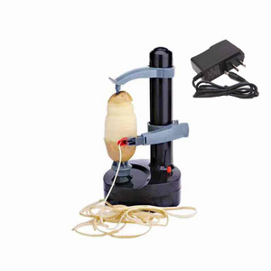 Automatic Electric Potato Fruit Peeler Machine Heavy Duty Rotating Peeler with 2 Extra Blades for Kitchen