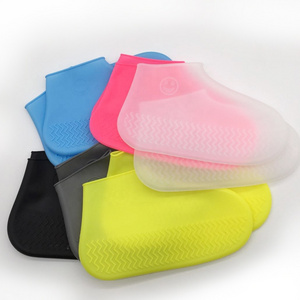 Reusable waterproof Silicone Shoe Covers for Rain Non-Slip Shoe Booties for Men & Women