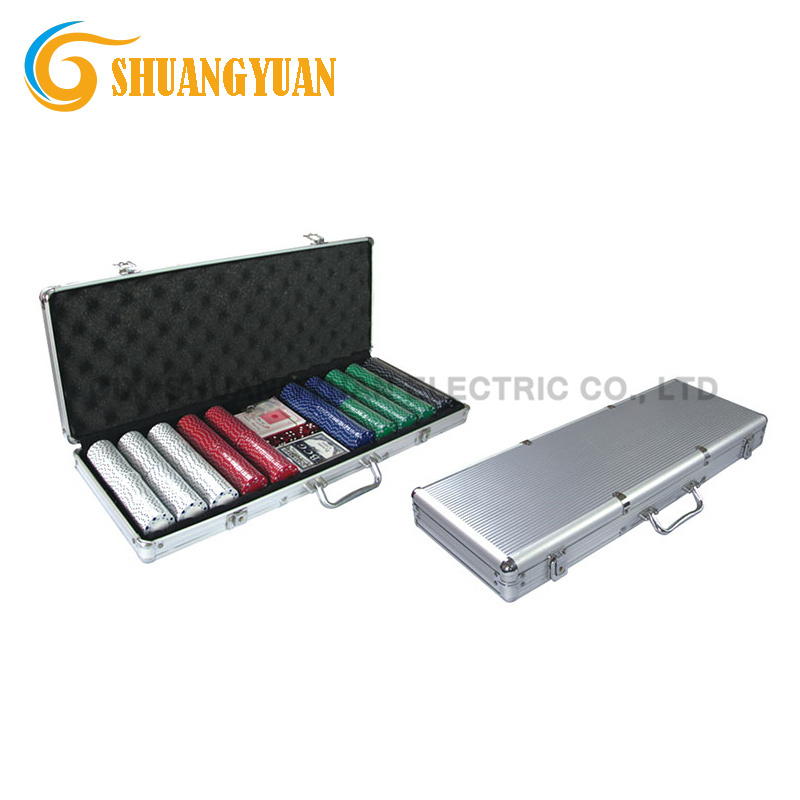 Professional Poker Chip 300 500 Premium Poker Chip Set With Aluminum Case ABS Case EVA Case