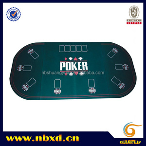 3Foldable Oval Poker Table Top