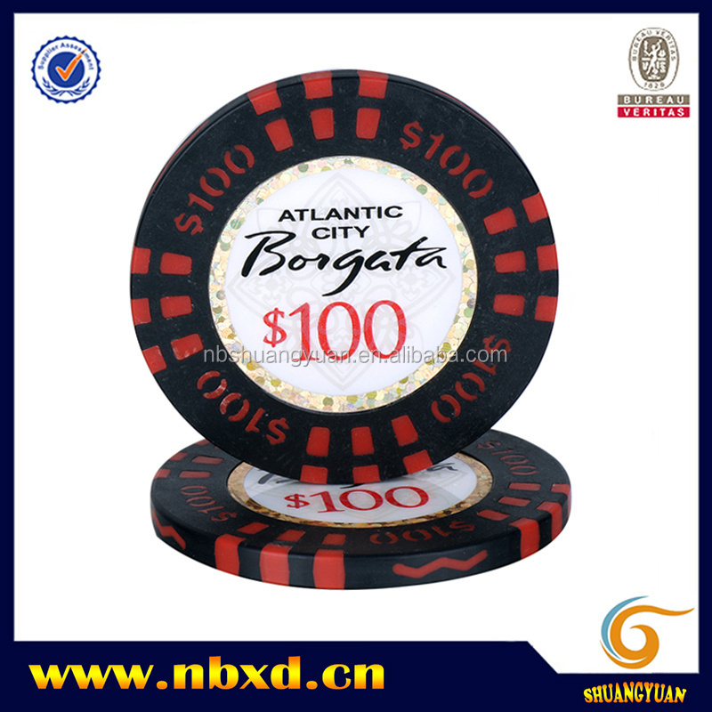 11.5g 2-Tone Value Injected Casino Poker Chip