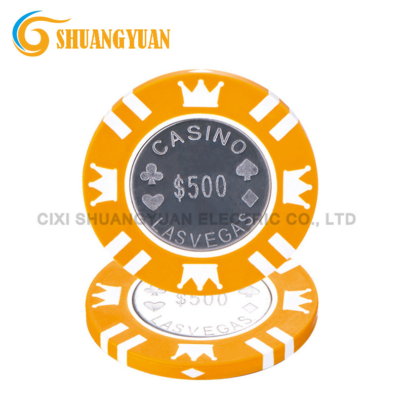 15g Las Vegas Casino Coin Inlay Poker Chip