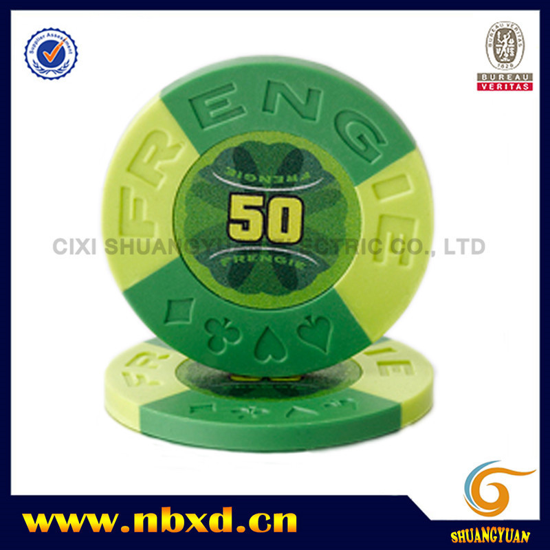 11.5g 2-Color FRENGIE Casino Poker Chip