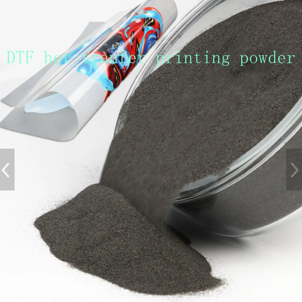 High quality DTF TPU Hot Melt White Black DTF Powder TPU Adhesive For DTF T- shirt Heat Transfer Printing