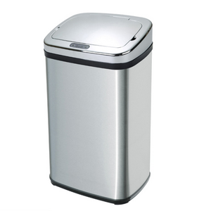 13 gallon stainless eco friendly automatic sensor kitchen trash can