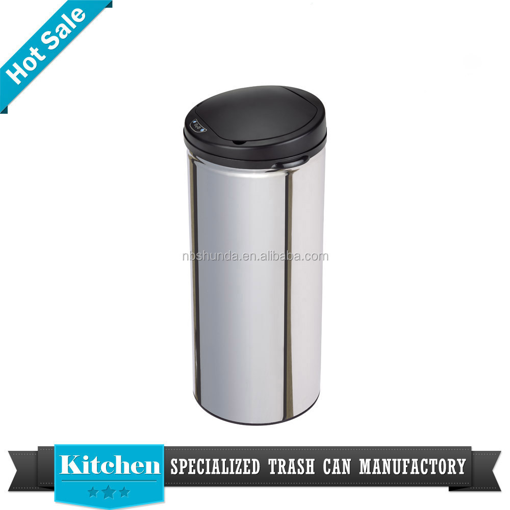 50 litre trash bin ash industrial steel electronic waste bin