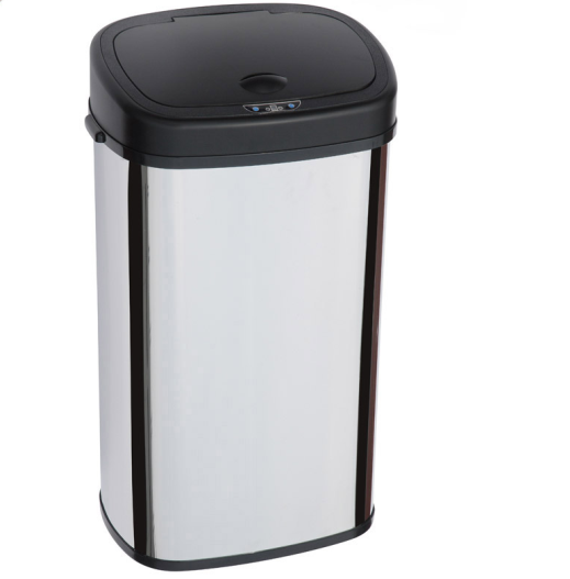 13 gallon 60 liters stainless steel motion sensor trash can