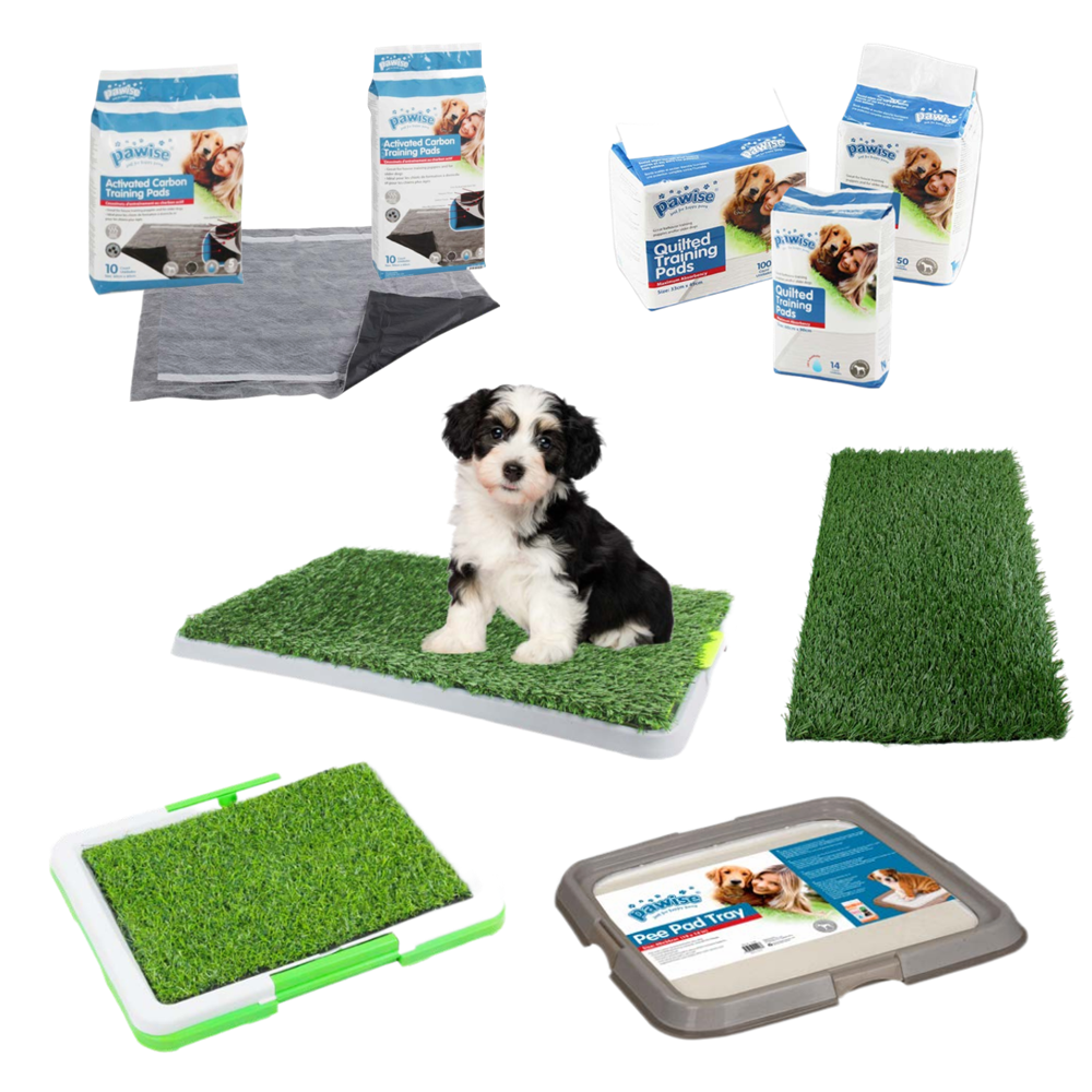 Customized Extra Large Pet Training And Puppy Training Toilet Wee Pee Pads Artificial Grass  Dog Toilet - With 2 Mats