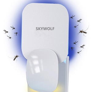 Indoor Uv Led Insects Glue Trap Fly Sticky Wall Pest Repellent Moth Killer Plug In Electric Fly Catcher Dayoung