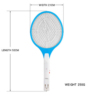 Indoor Mosquito Killer Racket Rechargeable Electric Insect Zapper for Pest Control