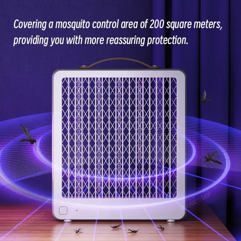 USB Rechargeable Bug Zapper with LED UV Light Portable Indoor Electric Mosquito Killer Lamp by Dayoung