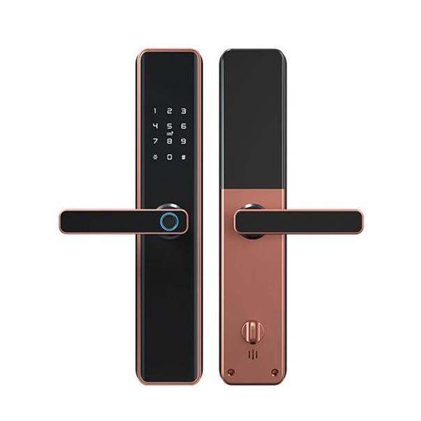 Zhenzhi Keyless Deadbolt TT APP Keypad Password Digital  Fingerprint High Security Anti Theft Smart Door Lock