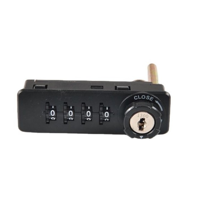 Hot selling Zinc Alloy 4 Digit Mechanical Cabinet Combination Cheap Number Lock Password Mechanic Lock With Master Keys