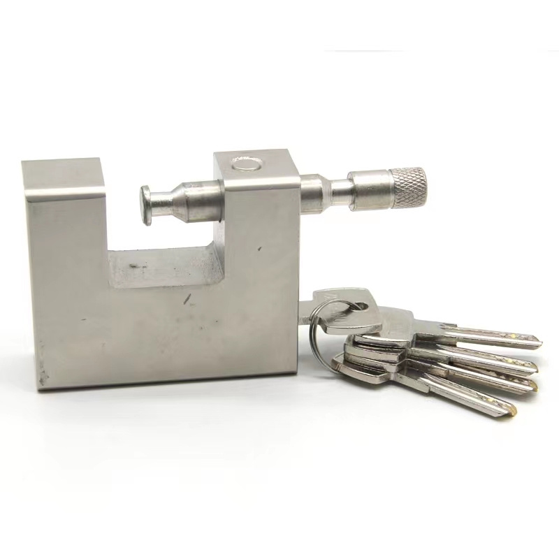 Zhenzhi Hardened Solid Steel Hardware Monoblock Lock Protect Garages, Containers, Sheds, Lockers, Gates and Warehouses